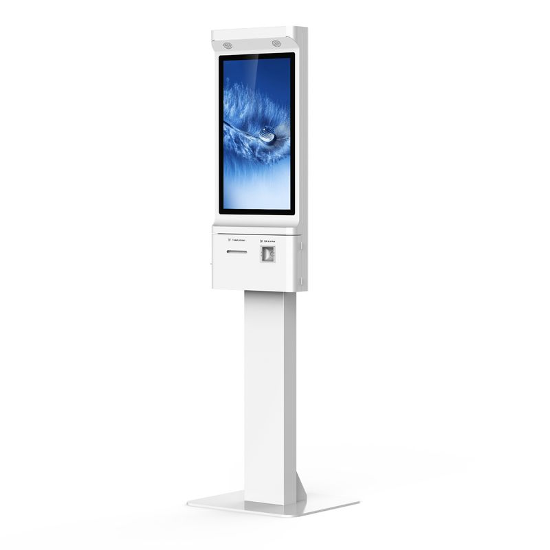 27 Inch Touch Screen Fast Food Self Ordering Kiosk Machine Android OR Windows
