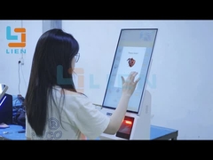 21Máy tự đặt hàng.5 inch với máy in nhiệt và máy quét QR