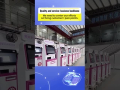 LKS Factory Self Service Kiosk hiển thị