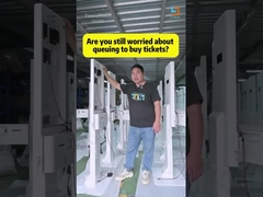 Bán vé tự phục vụ xếp hàng