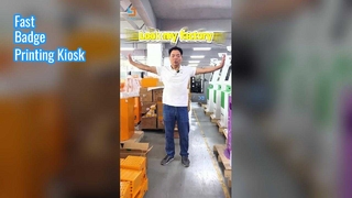 Kiosk tự huy hiệu Đăng ký sự kiện nhanh