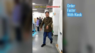 Kiosk đặt hàng tự phục vụ tăng doanh số bán hàng