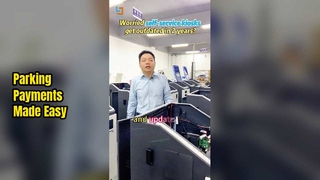 Kiosk đỗ xe giải quyết rắc rối thanh toán