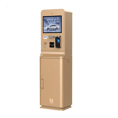 15 inch màn hình cảm ứng bãi đậu xe Kiosk thanh toán với Intercom và xây dựng tấm thép galvanized