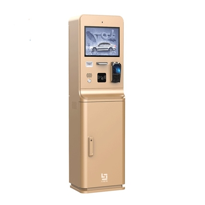 Người chấp nhận tiền mặt Máy đọc thẻ tín dụng Kiosk thanh toán cho bãi đậu xe