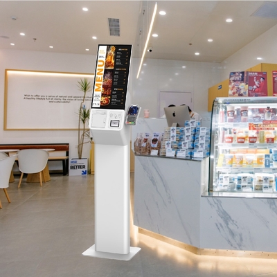 21.5 inch Android Linux Windows màn hình cảm ứng tự đặt hàng POS Terminal Điện tử tự phục vụ Kiosk thanh toán