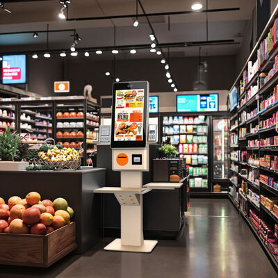 Thiết kế thanh lịch và thông minh Máy quét mã QR Mô-đun tiền xu tùy chọn Được thiết kế cho các trường hợp linh hoạt và hiệu suất trong môi trường bán lẻ