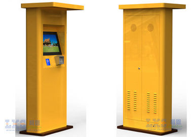 Màn hình cảm ứng tự phục vụ 17'' 19'' Sàn Kiosk Hiển thị bãi đậu xe thường trực