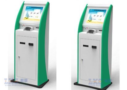 Chẩn đoán tự in Chăm sóc sức khỏe Kiosk Bảo hiểm Thẻ xã hội / Đầu đọc thẻ ID