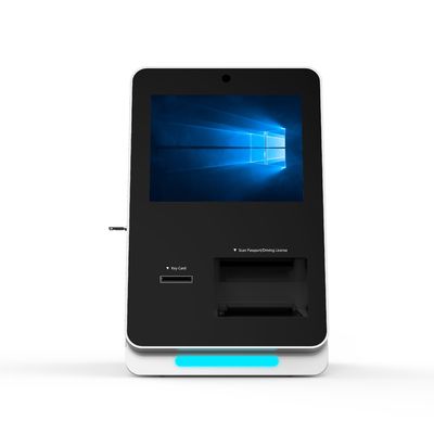 Máy rút thẻ Tự đặt hàng Thanh toán Kiểm tra trong Kiosk cho Nhà hàng Khách sạn Sân bay