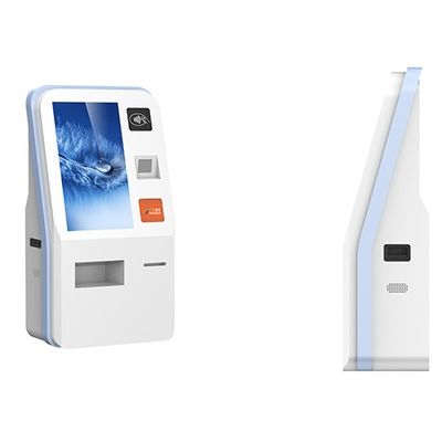 Kiosk tự phục vụ của bệnh viện với máy in báo cáo đầu đọc thẻ RFID y tế