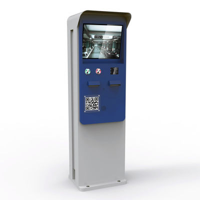 Kiosk thanh toán bãi đậu xe xăng ETCP ngoài trời trực tuyến Màn hình cảm ứng TFT LCD 17 inch