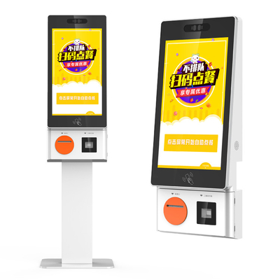 Kiosk tự đặt hàng LKS 24inch 27inch cho nhà hàng thức ăn nhanh